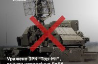 Сили оборони України уразили ЗРК "Тор-М1", пункти управління БпЛА та інші військові об’єкти противника