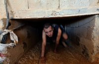 Ізраїль заявляє, що завдає ударів по секретних тунелях ХАМАСу