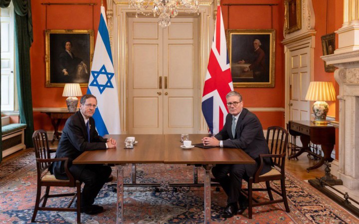 Президент Ізраїлю провів "важку" зустріч з прем'єром Британії