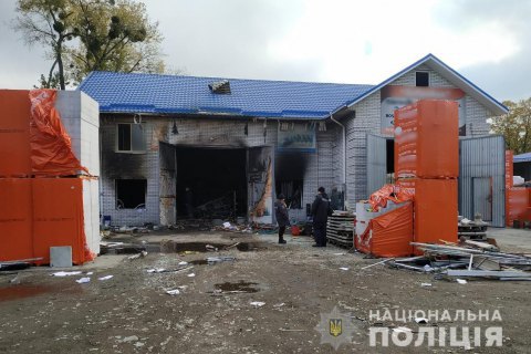 В Киеве в магазине стройматериалов произошел взрыв