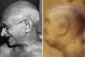 На Марсе нашли лик Махатмы Ганди
