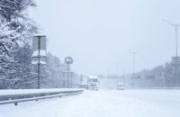 Завтра в Україні сніжитиме, вдень буде до +3