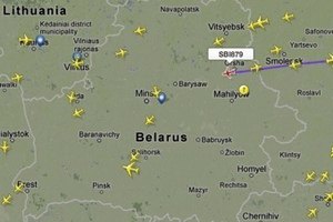 В Беларуси закрыли доступ к сервису наблюдения за самолетами