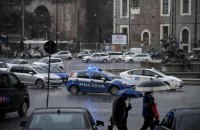 Улицы Рима затопило из-за сильного ливня 