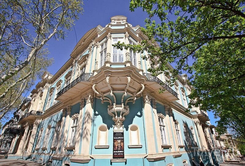 Фасад Музею західного і східного мистецтва, Одеса 