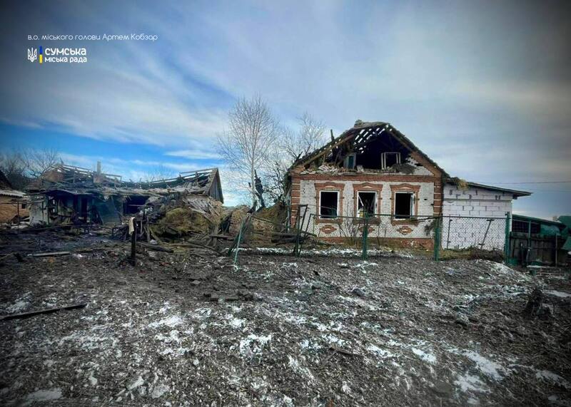 Наслідки обстрілів росіянами Сумської області