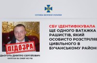 СБУ ідентифікувала чергового російського офіцера, який особисто розстріляв цивільного в Бучанському районі Київщини