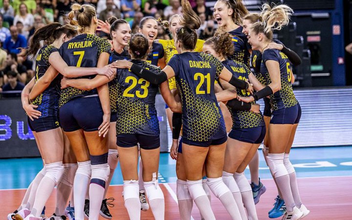 Україна достроково вийшла у плей-оф жночого чемпіонату Європи з волейболу