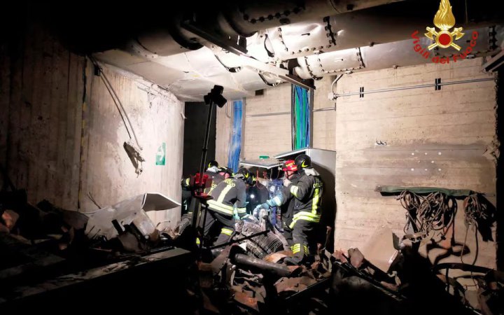 В Італії на гідроелектростанції стався вибух: четверо людей загинули