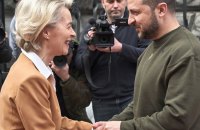 Очільниця Єврокомісії поінформувала Зеленського про фіналізацію 20-го пакета санкцій проти Росії