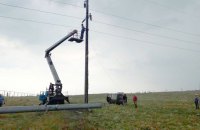 На Київщині ліквідовують наслідки негоди, працює 78 бригад ремонтників електромереж