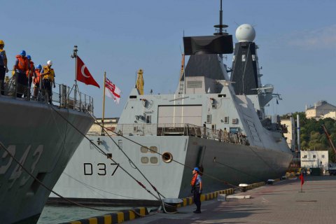 У порт Одеси прибули кораблі НАТО