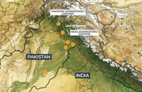 Індія та Пакистан обмінялися вогнем у Кашмірі після ескалації конфлікту
