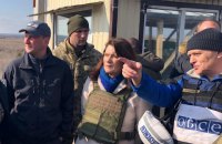 Голова ОБСЄ відвідає Донбас