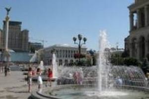 Центральные фонтаны Киева прекратили работу до весны