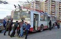 Во Львове украли 100 метров троллейбусных проводов