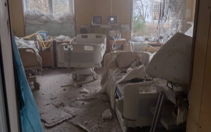 Російські окупанти атакували реанімаційне відділення однієї з лікарень Херсона