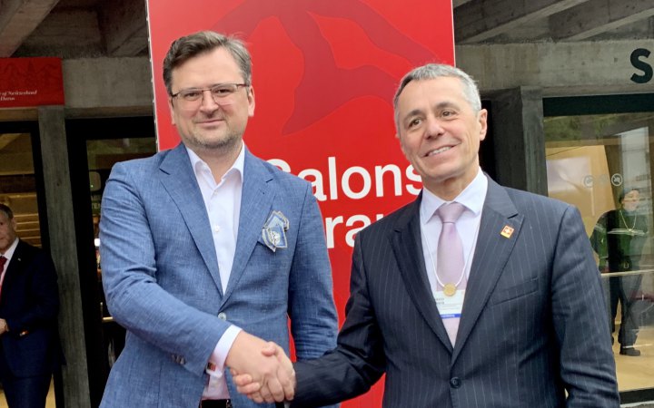 Кулеба обговорив з президентом Швейцарії відновлення України