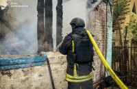 Рятувальники ліквідували всі пожежі на Харківщині, які виникли унаслідок ворожої атаки 