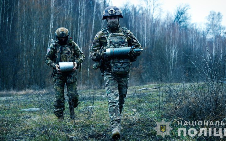 На Сумщині сапери знищили близько 170 вибухонебезпечних предметів за один виїзд