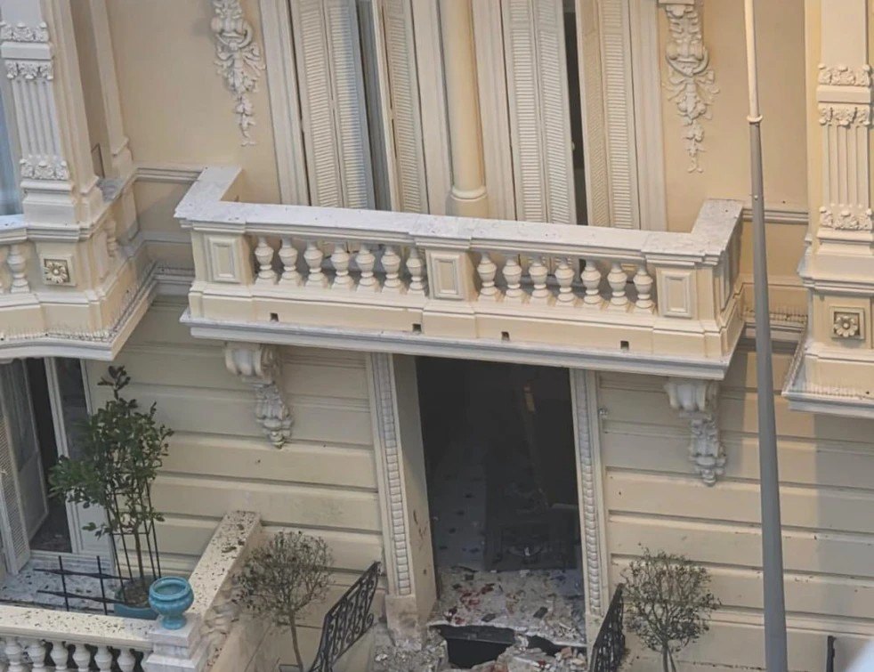 На місці вибуху