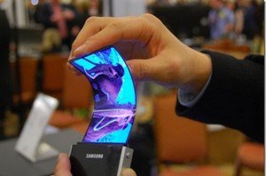 Samsung покажет смартфон с гибким дисплеем