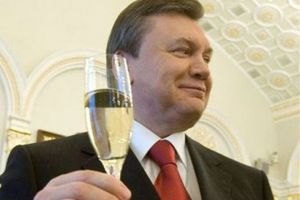 Янукович угощал своих гостей устрицами