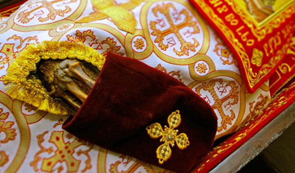 Мощі в Києво-Печерській лаврі.