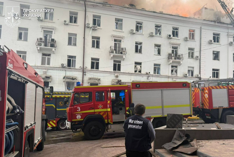 У місті – численні пошкодження