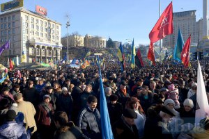Большинство участников Евромайдана протестуют из-за избиения студентов и репрессий, - опрос
