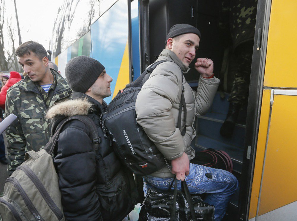 Мобілізація на Київщині, січень 2015.