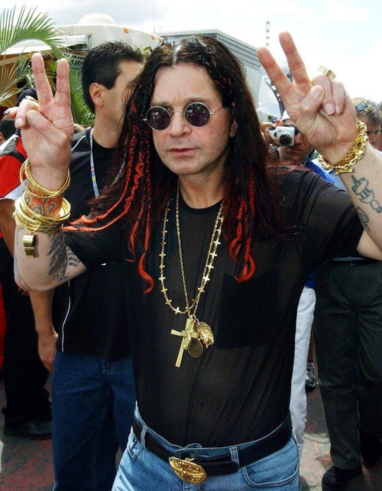 Оззі Осборн відвідує змагання Формули-1 у Монреалі, 15 червня 2003 року.