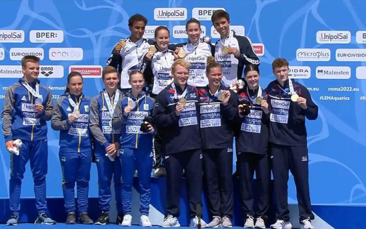 Українці взяли перше "срібло" на чемпіонаті Європи з водних видів спорту