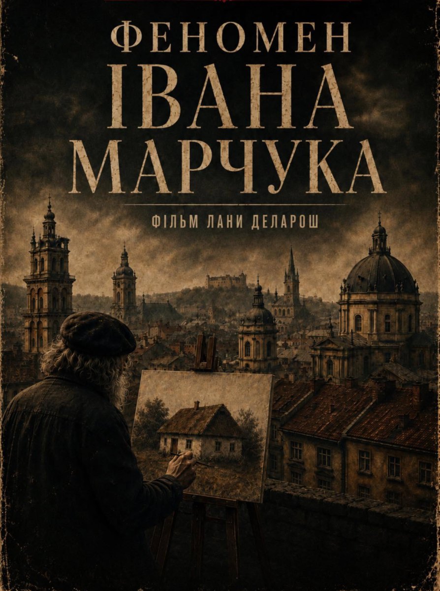 анонс показу фільму “Феномен Івана Марчука” у ЛНАМ