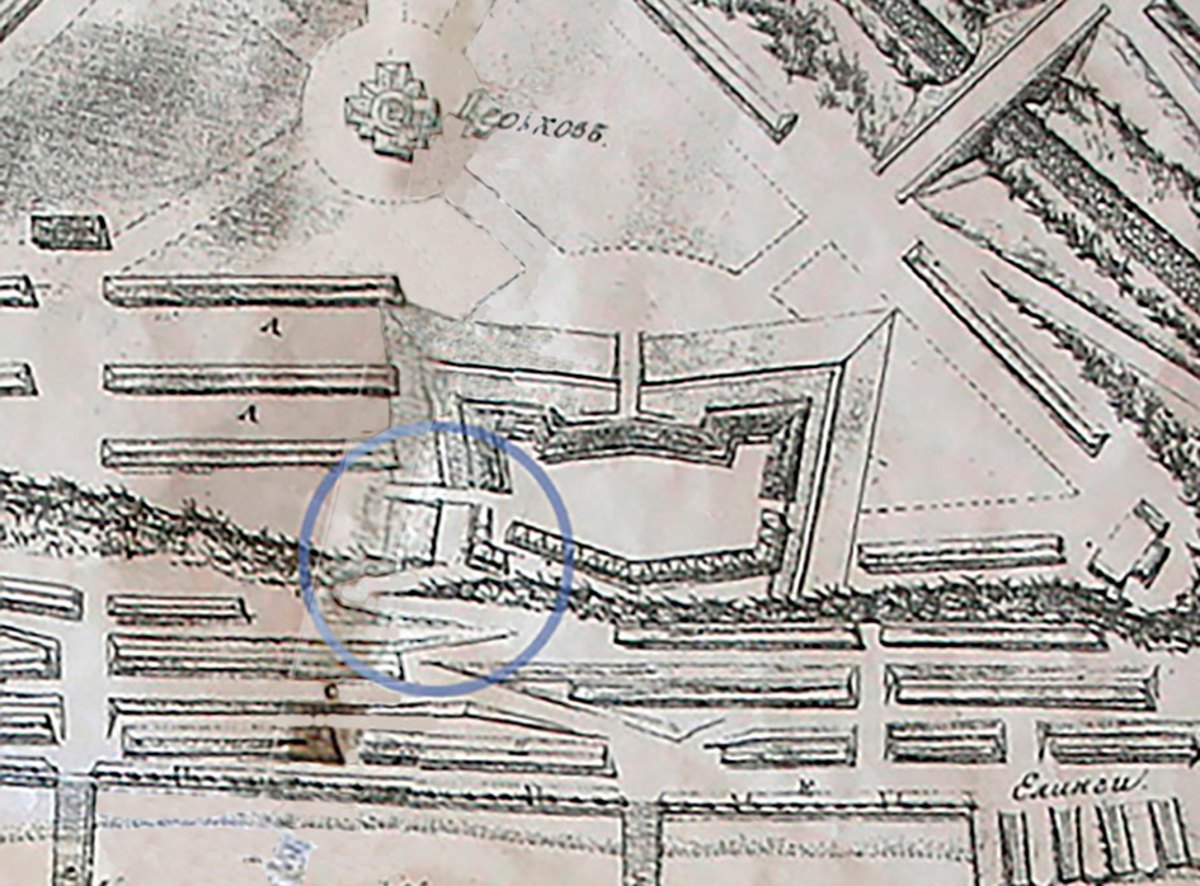 1793-30 де волан замок Коло