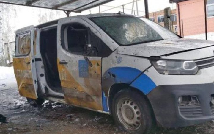 Росіяни атакували пересувне відділення Укрпошти на Сумщині, загинув водій