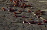 У Львові на території музейного комплексу невідомий вчинив наругу над пам'яттю загиблих в Оленівці