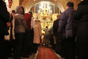 Православные отмечают Рождество