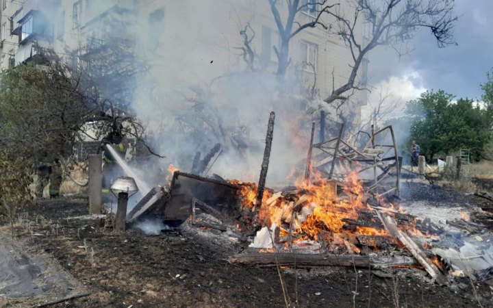 Росіяни атакували дронами та з артилерії Нікопольський район Дніпропетровщини