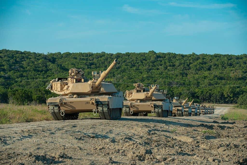 Танки M1A2 SEPv3 Abrams. 2018 рік.