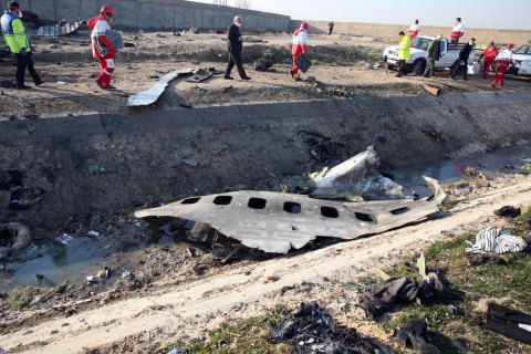 Іран уточнив причину катастрофи літака МАУ під Тегераном
