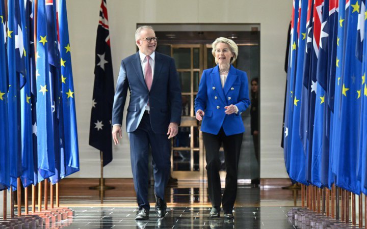 ЄС і Австралія уклали торговельну та безпекову угоди