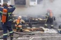 В Ровно во время пожара в ТРЦ "Арена" эвакуировали более полусотни человек