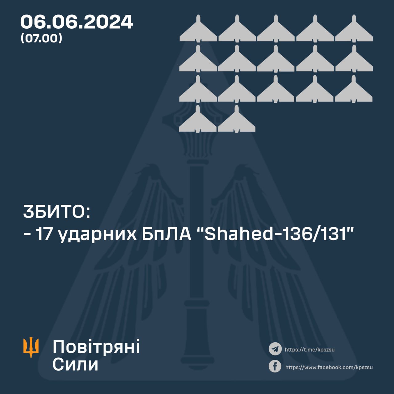 Збиті "шахеди"