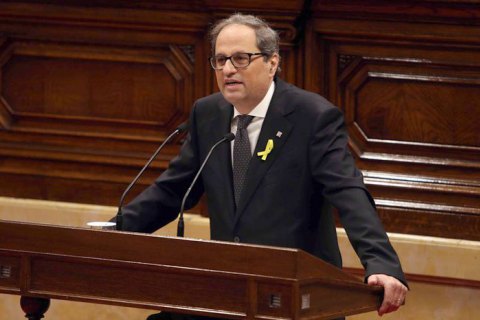 Новий прем'єр Каталонії не присягнув королю Іспанії