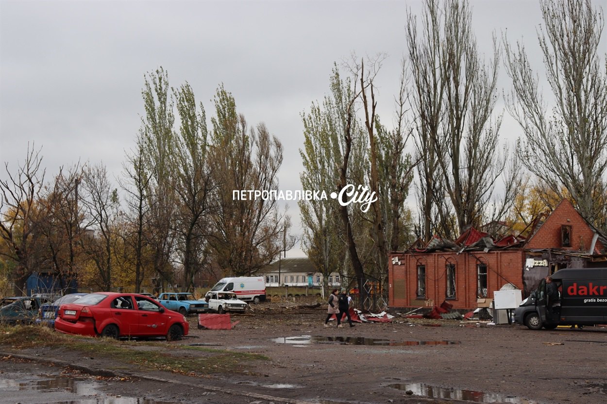 Кафе після обстрілу