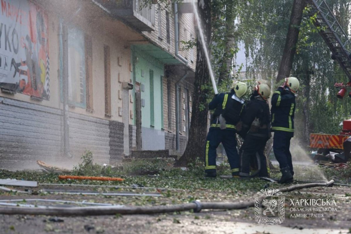поверхівка у Харкові після російського обстрілу 28 липня 2026 року