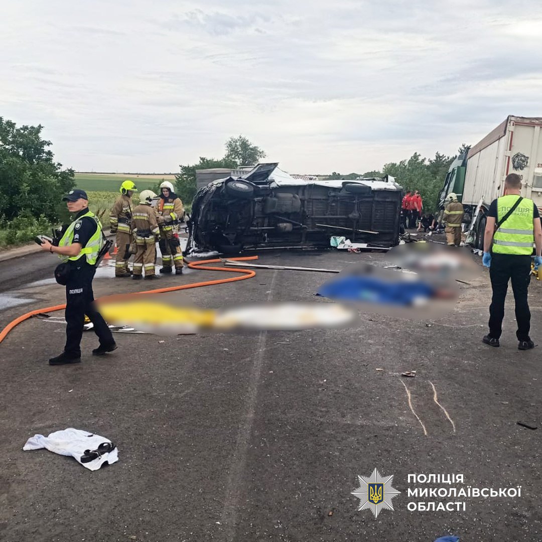 Наслідки аварії на Миколаївщині