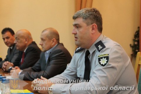 Призначено нового голову поліції Закарпатської області