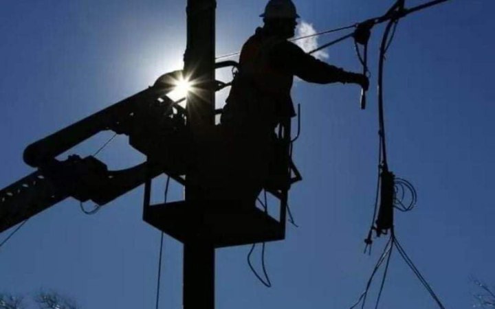 До 50% споживачів Дніпропетровщини отримали електрику, – ОВА